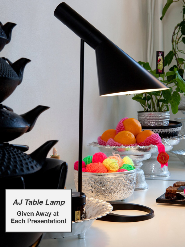 AJ Table Lamp Feature