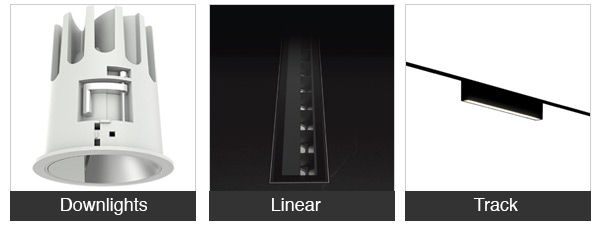 Bold Lighting Product Areas