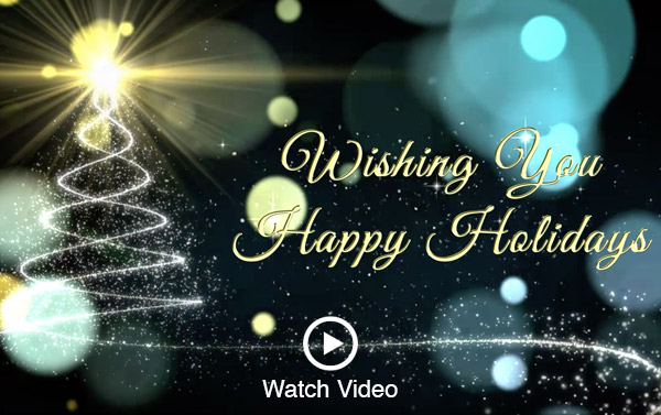 Wishing you Happy Holidays - from Mike, Shelley, Lamani, Paulina, Anne, Emilia, Barbara and Phil