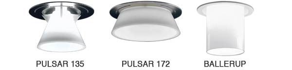 Pulsar and Ballerup Fixtures