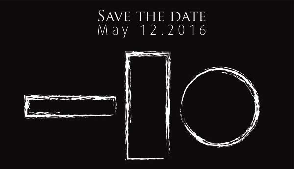 Save the Date - May 12, 2016