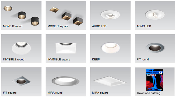 LED Downlights by XAL