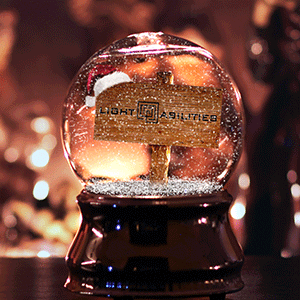 Click the globe for snow